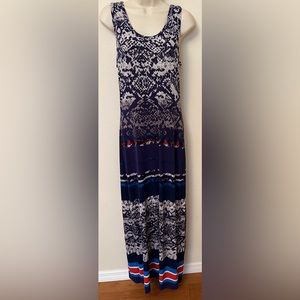 Navy blue sun dress